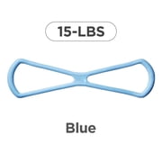 TPE Resistance Bands Figure 8 Exercise Bands for Back Training, Elastic Pull Cord for Strength and Flexibility Workouts at Home or Outdoors