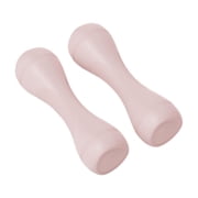Siruishop Adjustable Dumbbells Set of 2 for Women Kids Seniors, Anti Slip Workout Equipment for Home, Small Dumbbells Set, Hand Weights Pink
