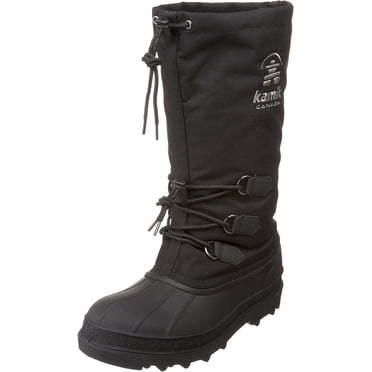 Kamik Bottes Temps Froid Canuck pour Hommes 10 Noir