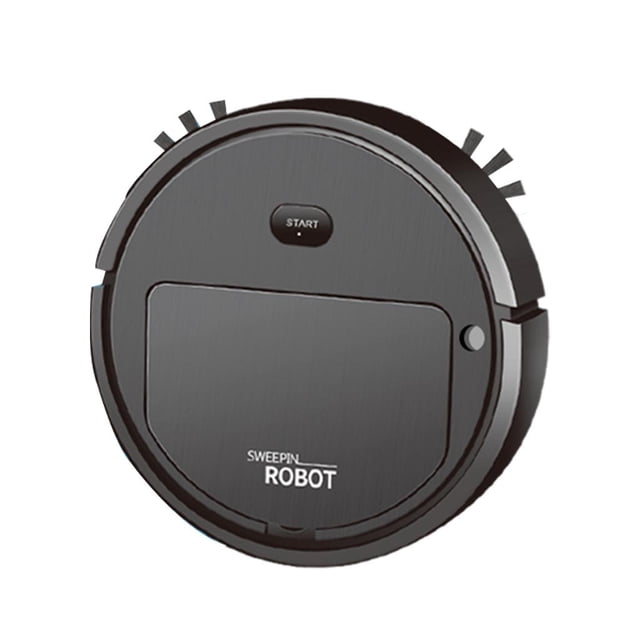 Rongfmy Robot Vacuum Cleaner Sweep Suck Mop Spray Mist Sweeping Robot for Carpets black