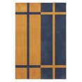 thumbnail image 4 of Casavani Cotton Handblock Printed Dhurrie Blue Hallway Runner Area Rug Outdoor Rug 6x12 feet, 4 of 7