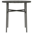 thumbnail image 2 of vidaXL Table à Thé Gris 45 cm Rotin Synthétique, 2 of 4