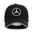 thumbnail image 2 of TESNN F1 Mercedes Benz Team F1 Racing Visor Embroidered Baseball Cap Car Cap - Black, 2 of 4