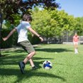 thumbnail image 2 of Youkk Match-Ready Size 5 Soccer Ball For Training Sessions Soft PVC Cover For Smooth Handling Football White blue, 2 of 6