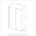 thumbnail image 3 of A&E Bath and Shower PFANNR-3060-CHR SHOWER, 3 of 11