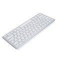 thumbnail image 1 of Slim BT Keyboard,Ergonomic  Gaming Keyboard with Shock Absorbing & Non Slip Pad, Bilingual PC Keyboard, Scissor Switch for Office, 1 of 7