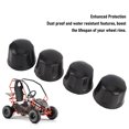 thumbnail image 3 of 4Pcs Rubber Wheel Rim Dust Cover Cap 42mm Water Resistant for 110cc 125cc 250cc 300cc ATV Quad Go Kart Rim Wheel, 3 of 7