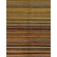 thumbnail image 1 of Ahgly Company Tapis d'Intérieur Rectangulaire Abstrait Rouge Brun, Tapis de Zone Abstrait, 2 Pieds x 5 Pieds, 1 of 6