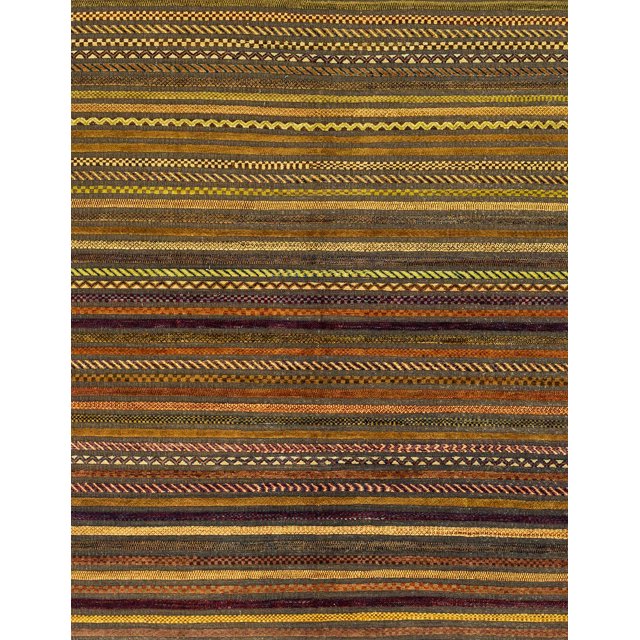 Ahgly Company Tapis d'Intérieur Rectangulaire Abstrait Rouge Brun, Tapis de Zone Abstrait, 2 Pieds x 5 Pieds