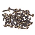 thumbnail image 2 of Milaget 50x Vis de Montage Pickguard pour Pièces de Rechange ST SQ Bronze 3x12mm, 2 of 9