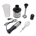 thumbnail image 2 of Hand Blender Set, 1000W 5 Speed Electric Handheld Hand Mixer Stick With 500ML Ground Meat Bowl, 700ML Grinding Cup, Stainless Steel Stick Blender Food Processor For Egg Food, 2 of 8