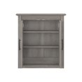 thumbnail image 2 of Bush Furniture Key West Armoire de Rangement avec 3 Tablettes et 2 Portes, Gris Bois Flotté, 2 of 7