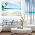 thumbnail image 1 of Tropical Maldives Island - Impression sur Toile Paysage Marin, 1 of 3