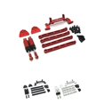 thumbnail image 4 of stanreset Aluminum Shock Absorber Mount Linkage Rod Seat For MN MN82 LC79 1/12 LC79 Shock Remote Control Rc Car Parts Shock Red, 4 of 6