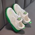 thumbnail image 2 of Breathable Single Mesh Sports Mesh Shoes For Boys And Girls In Spring Summer And Autumn Soft Sole Beach Shoes Green 26/ —, 2 of 7