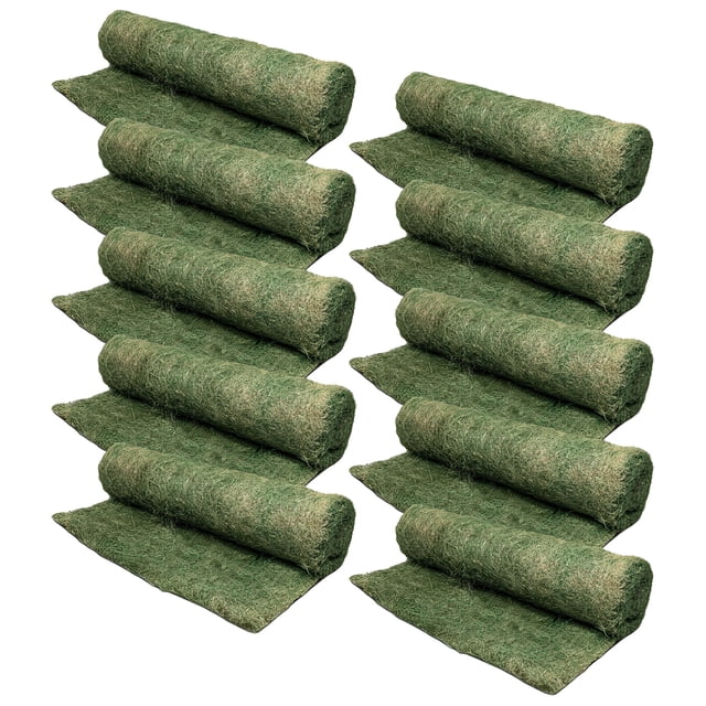 DeWitt 10-Pack Single Net Excelsior Blanket Erosion Control Mat, Green, 4 x 112.5 Feet