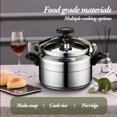 thumbnail image 3 of Pressure Cooker 7.4QT Aluminum Pressure Pot, Large Explosion-Proof Stovetop Fast Cooker Pot for Canning, 3 of 5