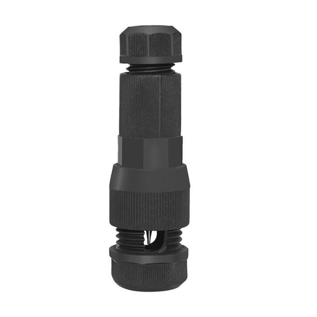 Birdeem 10Pcs Quick Puncture Connector View Light Cable Connector Patio View Light Paralleling Fixture Screw-Less Swivel Puncture Wirer