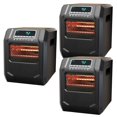 thumbnail image 1 of Lifesmart 4-Element Quartz Infrared Portable Electric Space Heater (3 Pack), 1 of 9