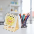 thumbnail image 4 of 2025 Monthly Desk Calendar Planner, Mini English Countdown Schedule for Office School Home Organization, 4 of 4