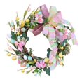 thumbnail image 2 of jifeng Artificial Easter Wreath for Front Door Durable for Window All Seasons Patio, 2 of 9