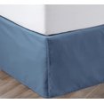thumbnail image 1 of SGI Bedding 14 Inch Pleated Bed Skirt | Microfiber Bed Skirt | Fade Resistant, Wrinkle Free, Anti-static, Decorative, Extra Storage Space, Clutter-Free | California King, Mediterranean Blue, 1 of 6