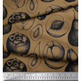 thumbnail image 2 of Soimoi polyester Crepe Fabric Mix Fruits Print Fabric by Yard 52 Inch Wide, 2 of 3