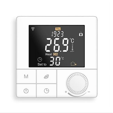 Thermostat Wifi pour Chauffage Électrique et Chauffage par le Sol, Climatisation et Ventilateurs avec Application Tuyasmart