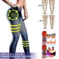 thumbnail image 2 of CAROOTU Leggings de Compression Anti-Cellulite pour Femmes, Coupe Ajustée, Gym, Course, Yoga, Pantalons de Sport, 2 of 7