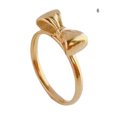 thumbnail image 2 of serony Bowknot Rings Simple Style Ring All-Match Polished Fashionable Charming Delicate Finger Jewelry Christmas Birthday Presents 6 6#, 2 of 6