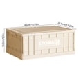 thumbnail image 3 of Dvruxg Storage Bins with Lids, Totes for Storage Stackable Collapsible Storage Bins for Garage, Camping, Outdoor, and Organization with Wheels and Totes, 3 of 5