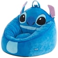 thumbnail image 1 of Disney Stitch Compressed Foam Bean Bag Chair for Kids, Blue, 1 of 8