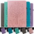 thumbnail image 2 of For Amazon Fire Max 11 2023 Case Folding Stand Smart Stand PU Leather Tablet Cover for Fire Max 11 Inch Fire Max 11 Tablet Case green-flower For Fire Max 11 2023, 2 of 6
