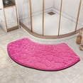 thumbnail image 3 of EGNMCR Rugs for Living Room, Area Rug 1pc Memory Foam Bath Rug Embossed Bathroom Mat Water Absorbent And Washable Bath Rugs Non-Slip Thick Soft And Comfortable Carpet For Show catch mud, 3 of 5