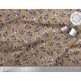thumbnail image 3 of Soimoi Poly Georgette Fabric Stripe & Floral Artistic Print Sewing Fabric Yard 52 Inch Wide, 3 of 3
