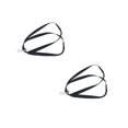 thumbnail image 1 of CUITING 2 Pcs Kit de Sangle d'Ancrage de Corde de Combat pour Entraînement Corporel (Noir), 1 of 12