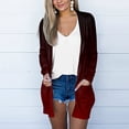 thumbnail image 1 of Jsaierl Fall Cardigans for Women Plus Size Open Front Cardigan Dressy Casual Long Sleeve Cardigan Sweaters Gradient Print Lightweight Kimono with Pockets, 1 of 4