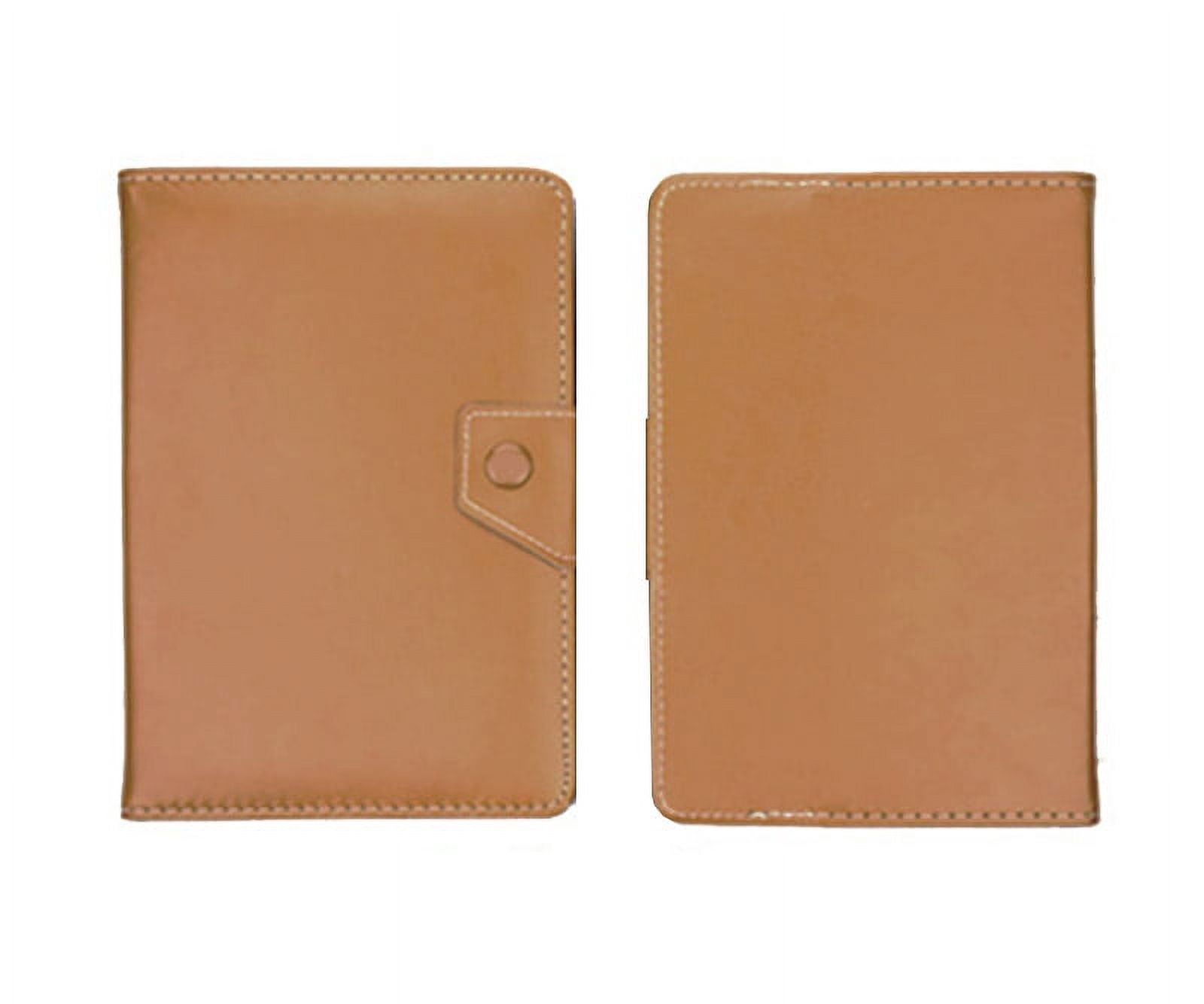 7 8 9 10.1 inch Universal Tablet Case Flip Stand Cover For iPad Samsung Huawei Lenovo Android Hard PC Tablet Protective Shell Brown Universal 8 inch