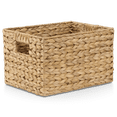 thumbnail image 1 of Bouclair Large Water Hyacinth Basket, 1 of 5