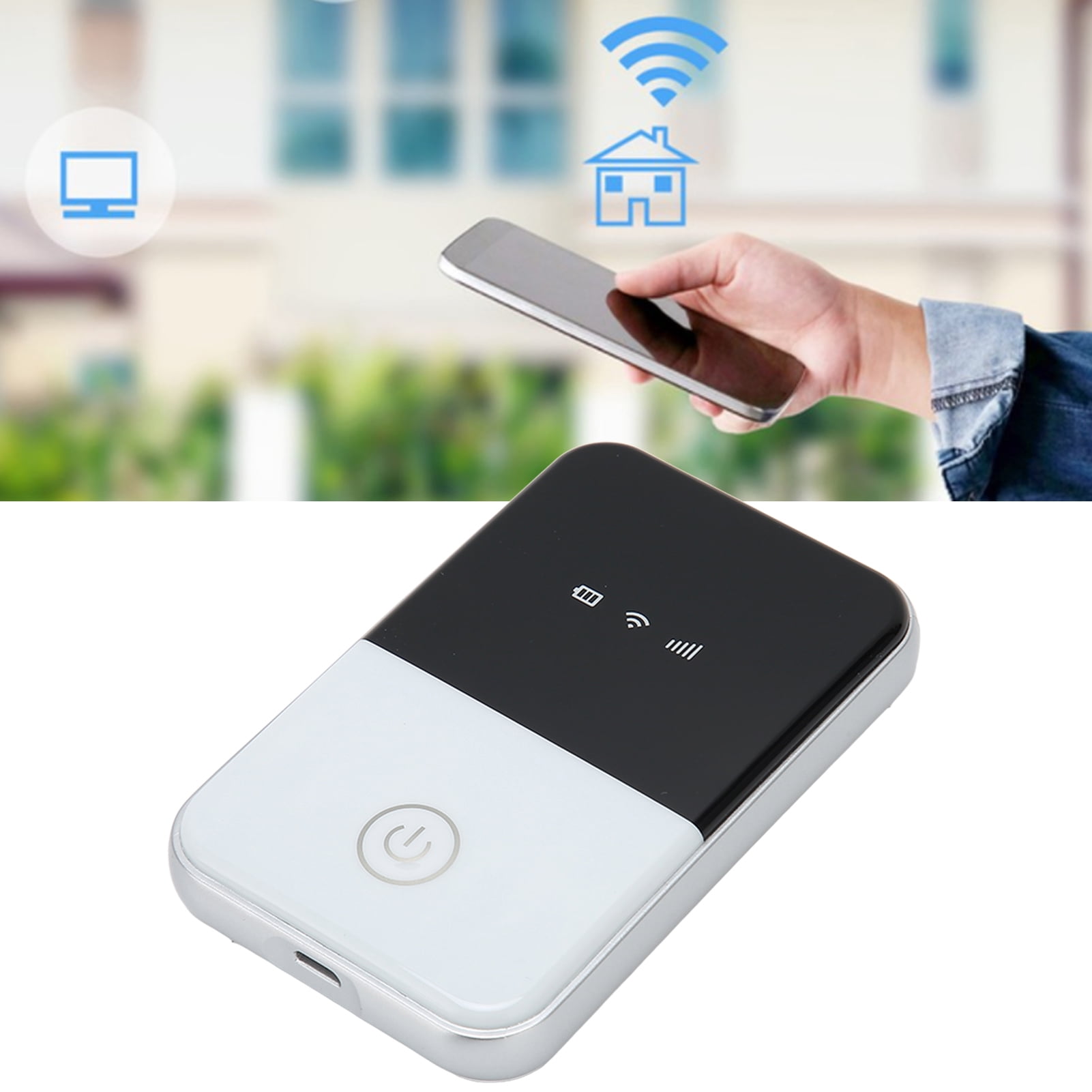 Mobile WiFi Hotspot, 4G LTE Mobile Wifi 150Mbps Support 10 Users Easy To Connect  for Tablets