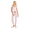 thumbnail image 2 of No Boundaries Women's Pajama 2-Piece Set, 2 of 6