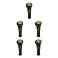 thumbnail image 1 of relayinert Durable Golf Driver Headcover PU Leather Guard UT Club Cover Head Green No.1 37CM 5Set, 1 of 6