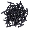 thumbnail image 1 of Cergrey 100 Pcs Connecteur en T 4/7 Connecteur de Tuyau Raccords de Micro-Irrigation de Jardin, 1 of 8