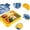 B, variant on Leak Proof Bento Lunch With Integrated Cutlery And Cup For School Travel Microwave Dishwasher Safe Durable Food Storage Container