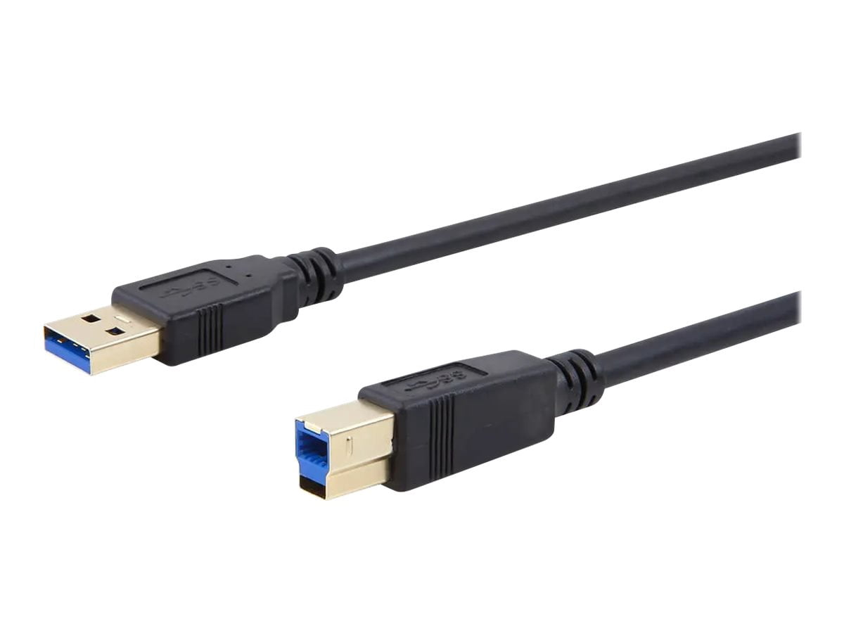 Monoprice Select Series - USB cable - USB Type A (M) to USB Type B (M) - USB 3.0 - 6 ft - black