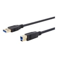 thumbnail image 1 of Monoprice Select Series - USB cable - USB Type A (M) to USB Type B (M) - USB 3.0 - 6 ft - black, 1 of 4
