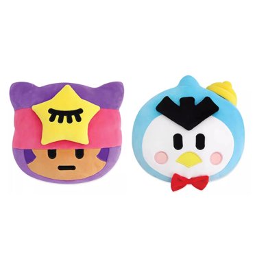 Brawl Stars Plush Doll Stuffed Toys Soft Throw Pillow Decorations, Kids Birthday Party Preferred Gift For Christmas,Holidays, Birthdays