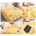 thumbnail image 2 of Soft And-friendly Blankets Milk Fleece Blankets Thicken Warm Siesta Fleece Blankets, 2 of 9