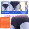 thumbnail image 2 of JJICN sous-Vêtements d'Incontinence Lavables Assis Réutilisables Fauteuil Roulant pour Aînée Femme Tapis d'Incontinence TG, 2 of 14