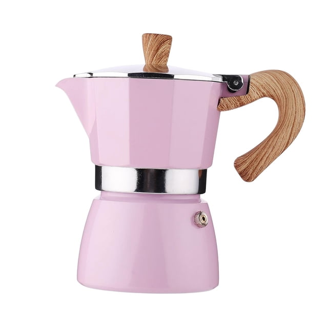 GROWTH TANK Aluminum Coffee Maker Durable Accessory Pink for Restaurant Traveling 300ml